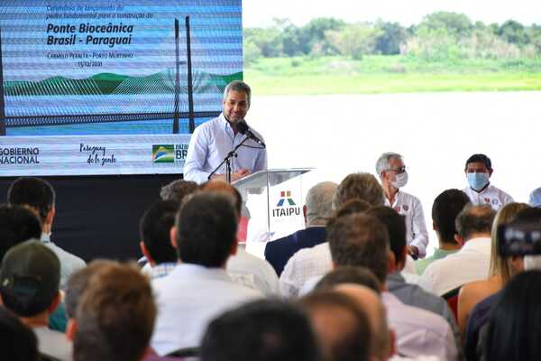 Presidente resalta alta expectativa que genera el Puente de la Bioceánica en el Chaco paraguayo - .::Agencia IP::.