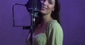 La Nación / Nadia Ferreira podría actuar en telenovelas, pero su verdadera pasión es cantar