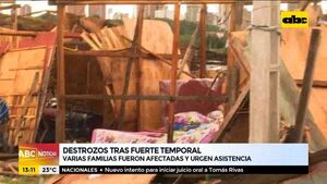 Destrozos en la Costanera y la Chacarita tras fuerte temporal - ABC Noticias - ABC Color