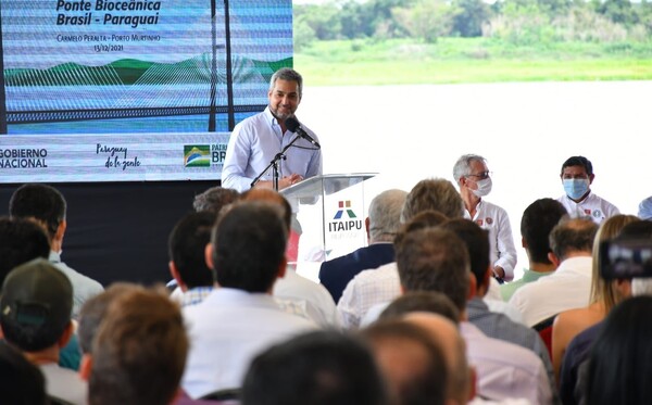 Abdo destacó la importancia del Puente de la Bioceánica para el desarrollo del Chaco - El Trueno