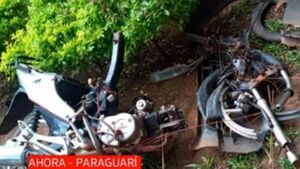 Choque entre motocicleta y un automóvil deja un muerto en Ybycuí