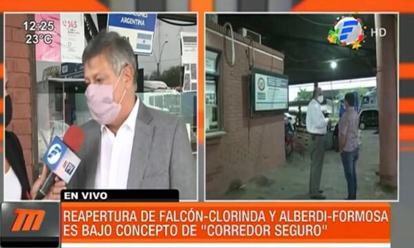 Argentina reabre dos pasos fronterizos con Paraguay | Telefuturo