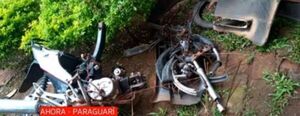 Choque entre motocicleta y un automóvil deja un muerto en Ybycuí