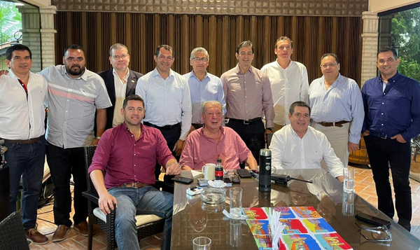 Gobernador participa en importante reunión con el líder Horacio Cartes - Noticiero Paraguay