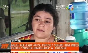 Mujer teme por su vida tras ser golpeada por su esposo y suegro | Telefuturo