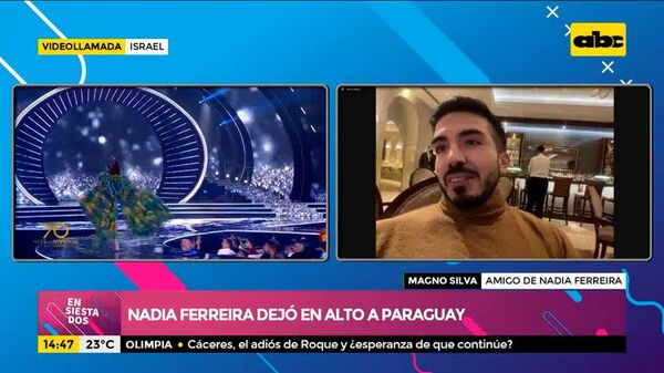 Nadia Ferreira: Magno Silva cuenta cómo fue acompañar de cerca a la Miss paraguaya - Ensiestados - ABC Color