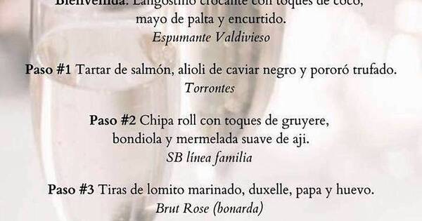La Nación / Culmina este mes el ciclo de miércoles de maridaje en el Sheraton