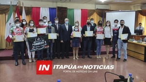 JUNTA RECONOCE A CICLISTAS CAMPEONES EN CAMPEONATO ITAPÚA-MISIONES - Itapúa Noticias