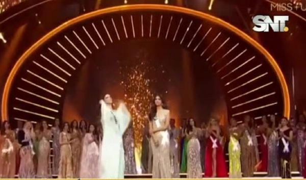 Miss Universo: Nadia Ferreira, Primera Princesa - SNT