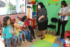 Ministerio de la Niñez y la Adolescencia habilita telecentro en San Patricio - Nacionales - ABC Color