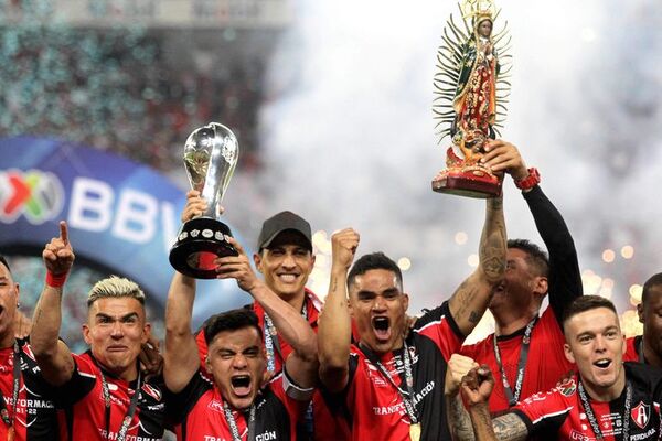 Atlas, campeón en México con la Virgen de Guadalupe - Fútbol - ABC Color