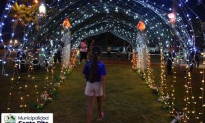 Inauguran arreglos navideños con materiales reciclados en Santa Rita – Diario TNPRESS