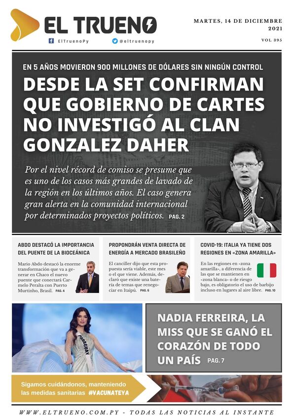 E-paper 14 de diciembre 2021 - El Trueno