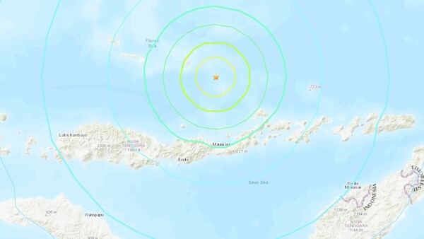 Indonesia: Alerta de tsunami por terremoto de magnitud 7,4 registrado frente a sus costas