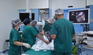 Niño se quemó al tomar soda cáustica
