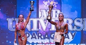 Paraguay campeón mundial de fitness gracias a Gigi Díaz y Maga Sosa