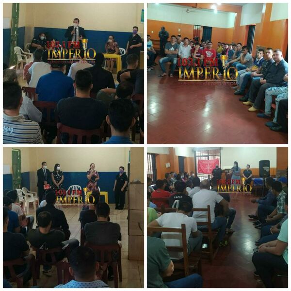 Capacitan a personas privadas de su libertad