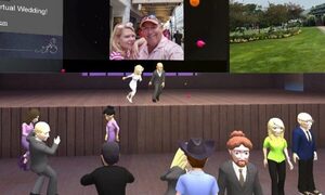 ¡Se casaron en el metaverso! La primera boda en el mundo virtual.