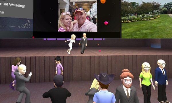 ¡Se casaron en el metaverso! La primera boda en el mundo virtual.