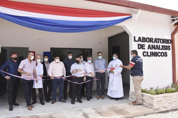 INAUGURACIÓN DEL LABORATORIO DE ANÁLISIS CLÍNICOS DEL HOSPITAL DISTRITAL DE NATALIO - Itapúa Noticias