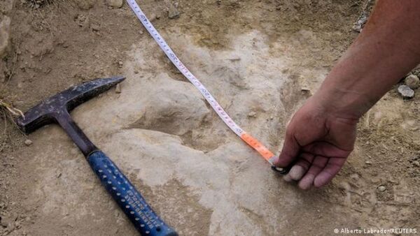 Hallan en España las huellas de uno de los dinosaurios más rápidos conocidos hasta ahora