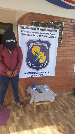 Horqueta: Detienen a un hombre con más de 200g de cocaína en la terminal de Ómnibus