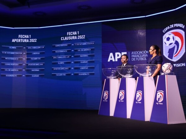 La agenda de Primera para el 2022 - APF