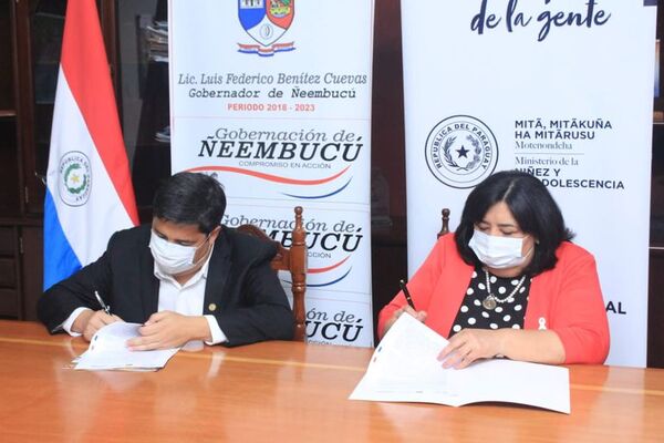 Firman convenio marco de cooperación interinstitucional en favor de la niñez - Nacionales - ABC Color