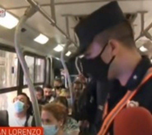 Policía inicia controles en buses ante ola de inseguridad - Paraguay.com