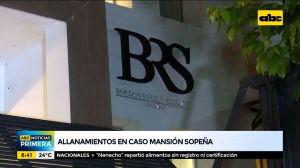 Caso Mansión Sopeña: allanan estudio jurídico - ABC Noticias - ABC Color