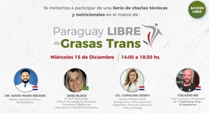 Referentes de la salud promueven una alimentación sana en charlas técnicas