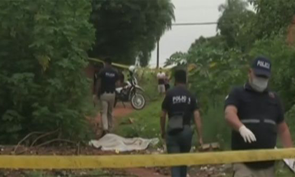 El cuerpo sin vida de una mujer fue hallado en un camino vecinal del barrio Mbocayaty de Ñemby - OviedoPress