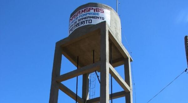 Potrerito ya cuenta con agua potable y saneamiento adecuado