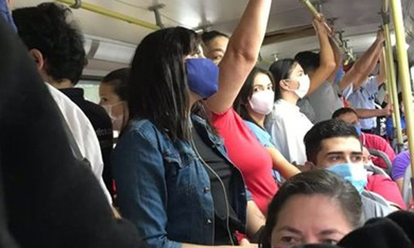 Realizan controles aleatorios en buses ante ola de inseguridad – Prensa 5