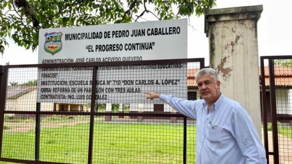 Municipalidad continúa apuntalando al sector educativo con millonarias obras