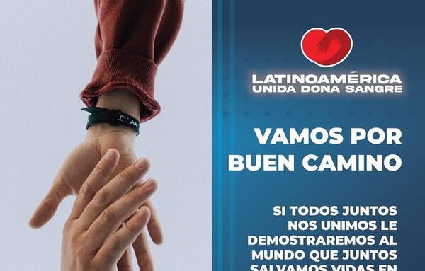 Latinoamérica unida: Salud se une a campaña para formentar donación de sangre