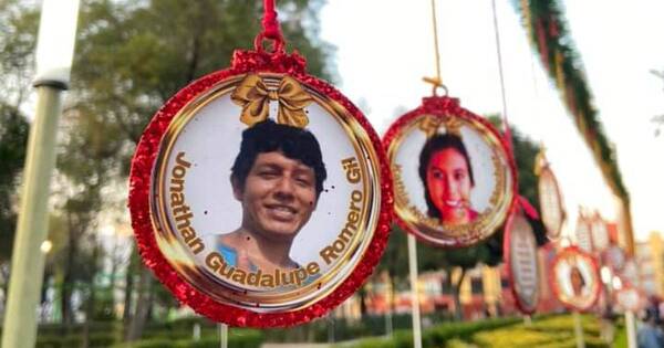 La Nación / “¿Dónde están?”: México dedica jardín navideño a desaparecidos