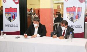 Municipalidad de Coronel Oviedo y la UNCA firman convenio de cooperación interinstitucional – Prensa 5