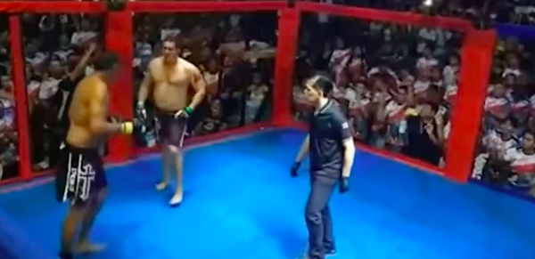 Brasil: dos políticos dirimen problemas en un combate de MMA - El Trueno