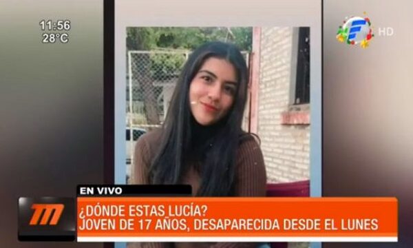 Buscan a Lucia, menor desaparecida desde el lunes | Telefuturo