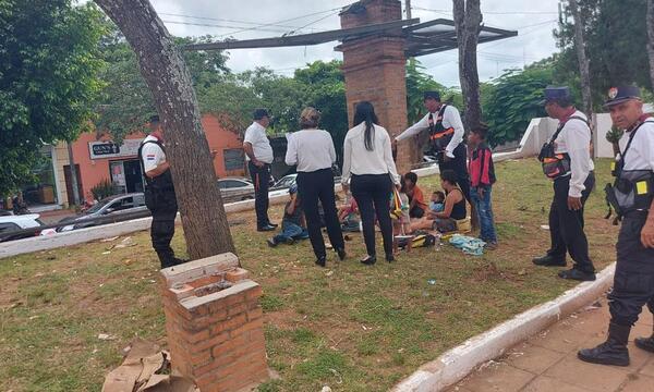 Asisten a niños indígenas apostados en las calles de Coronel Oviedo – Prensa 5