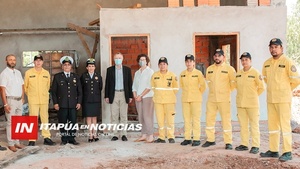 ANUNCIAN INAUGURACIÓN DEL CUARTEL DE BOMBEROS DE JOSÉ LEANDRO OVIEDO. - Itapúa Noticias