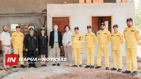 ANUNCIAN INAUGURACIÓN DEL CUARTEL DE BOMBEROS DE JOSÉ L. OVIEDO - Itapúa Noticias