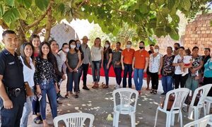 Sensibilización contra la violencia hacia la mujer en Alto Paraná