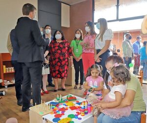 Habilitan Espacio de Desarrollo Infantil- EDI kunu´u Nº 2 en la ciudad de San Lorenzo - Nacionales - ABC Color