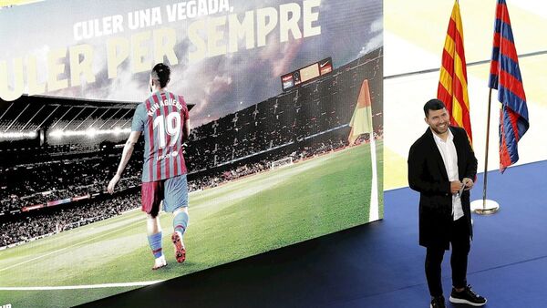 Afección de Sergio Agüero no tiene relación con el Covid-19
