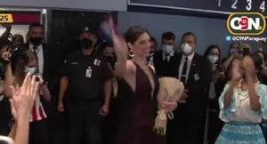 Llegó la Virreina, Nadia Ferreira esta en el país - C9N