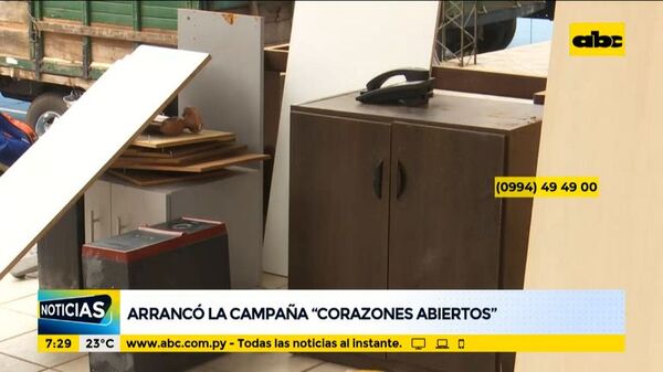 Arrancó la campaña Corazones Abiertos - ABC Noticias - ABC Color