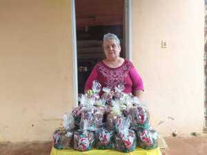 Comité de mujeres hogareñas ya disponen del tradicional pan dulce de elaboración propia