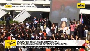 ¡Nadia Ferreira ya está en Paraguay! - A la gran 730 - ABC Color
